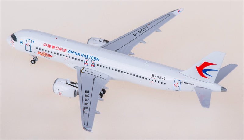 Panda China Eastern Airlines Comac C919 B-657T 1:400 Diecast Model view 1