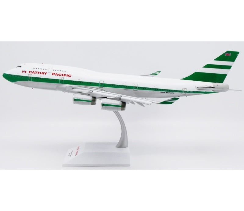 JC Wings 1:200 Cathay Pacific Airways B747-400 VR-HOR Flaps down DIECAST Model