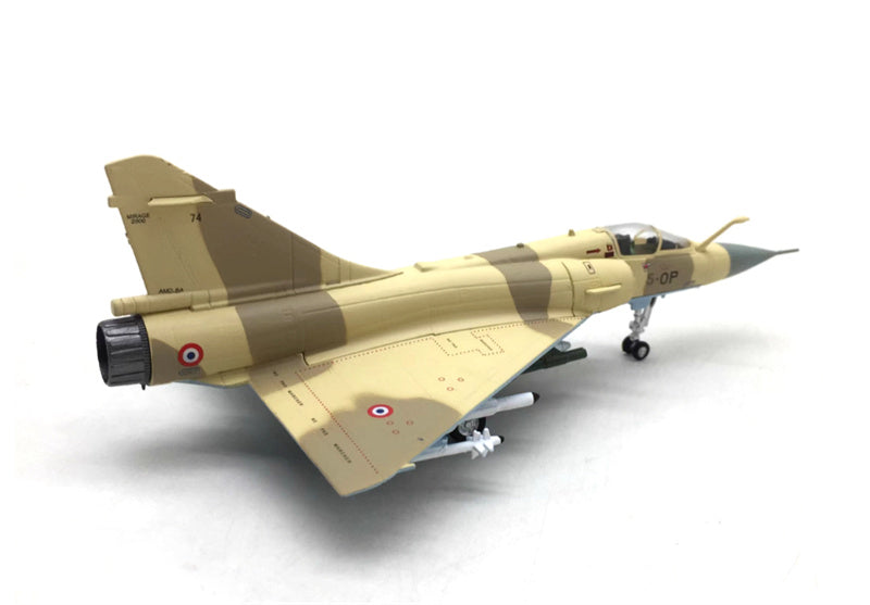 FLOZ French Mirage 2000 fighter jet 1:100 Aircraft Pre-built Model