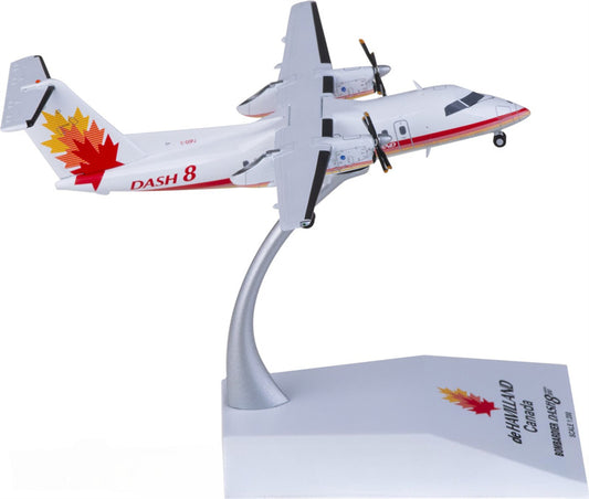JC Wings De Havilland Canada for Dash 8-Q100 C-GGPJ 1:200 Airplane Pre-built  Airliner Model Display