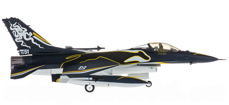 JC Wings F-16A Italian Air Force 23 Gruppo for Lockheed 90th Anniversary 2008 1:72 Airplane Pre-built  Airliner Model Display