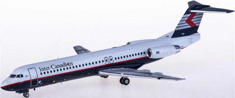 JC Wings Inter Canadian Fokker 100 C-FICP 1:200 Diecast Model view 5