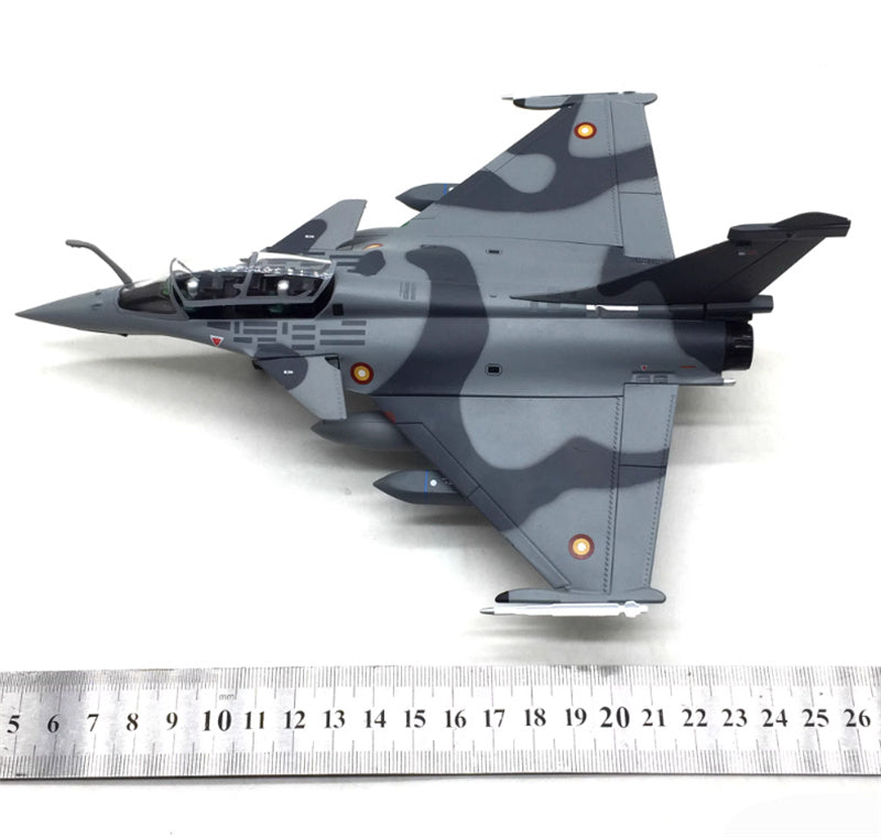 FLOZ Qatar Air Force Rafale B Dual Seat Camouflage 1:72 Aircraft Pre-built Model