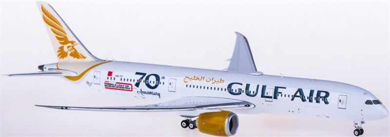 Phoenix Gulf Air Boeing 787-9 A9C-FF 70th Anniversary 1:400 Diecast Model view 1