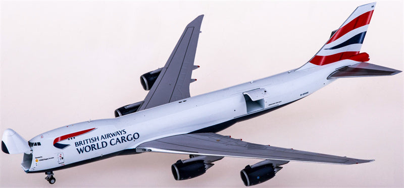 JC Wings British Airways World Cargo Boeing 747-8F G-GSSE Interactive 1:400 Diecast Model view 3