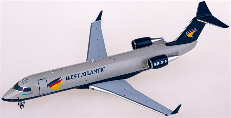 NG Models West Atlantic for Bombardier CRJ200PF SE-RIF 1:200 Airplane Pre-built  Airliner Model Display