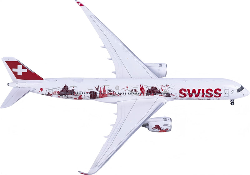 JC Wings 1:400 Swiss Airbus A350-900XWB HB-IFA  DIECAST Model