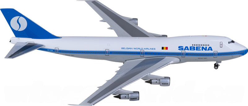 Phoenix Sabena Boeing 747-100 OO-SGA 1:400 Diecast Model view 3