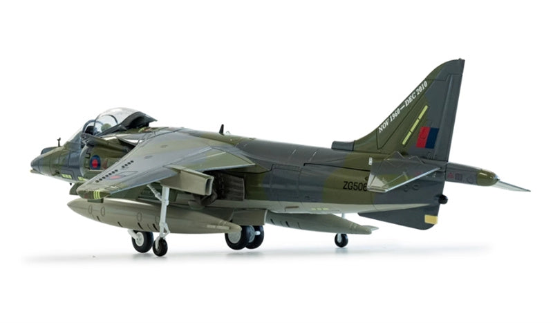 CORGI BAe Harrier GR9A ZG506/P77 Cottesmore Wing RAF Cottesmore Final Flight Retirement scheme December 15 2010 1:48 Airplane Pre-built Model