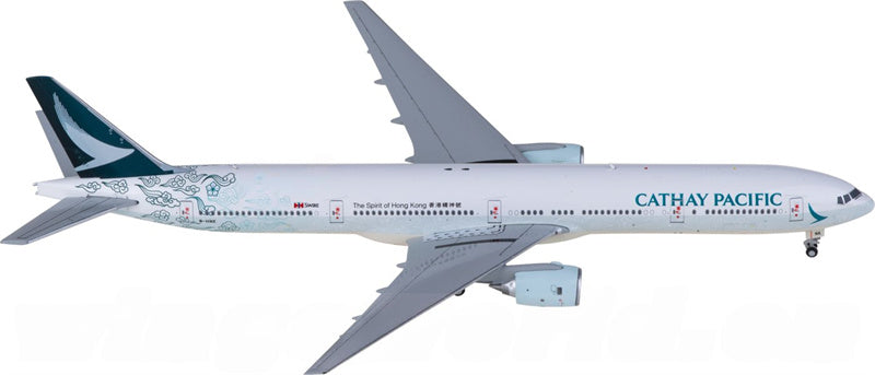 JC Wings Cathay Pacific Boeing 777-300 B-HNK 1:400 Diecast Model view 1