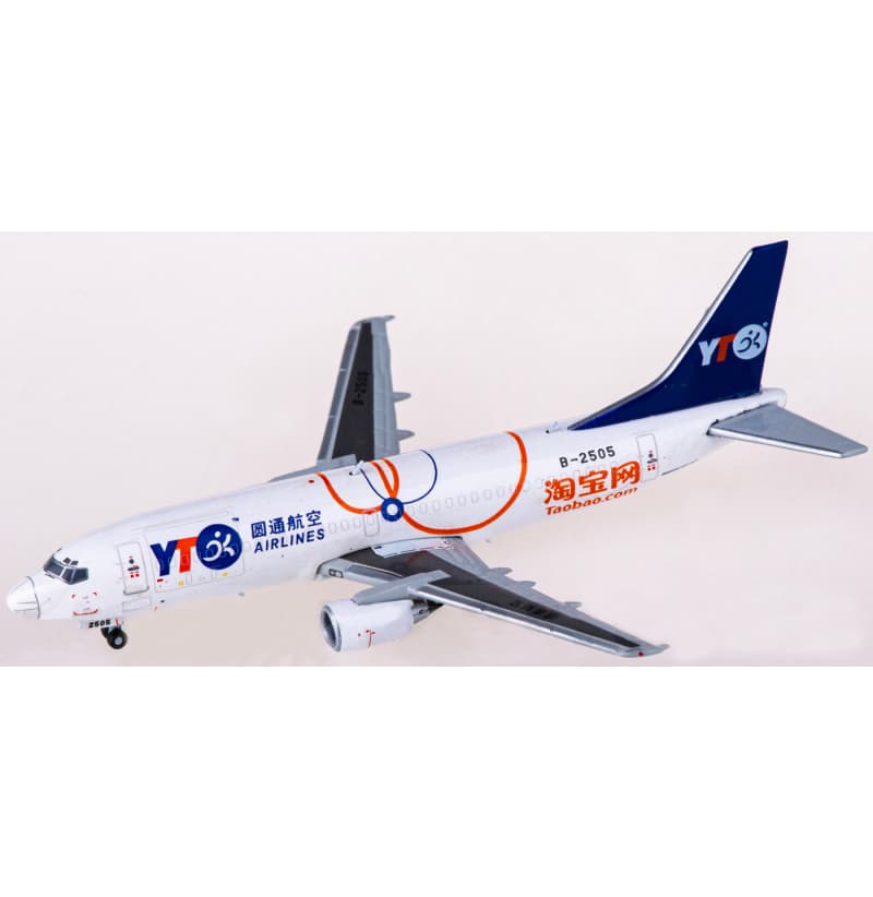 JC Wings YTO Airlines cargo Boeing 737-300 B-2505 1:400 Aircraft Pre-built  Airliner Model Display