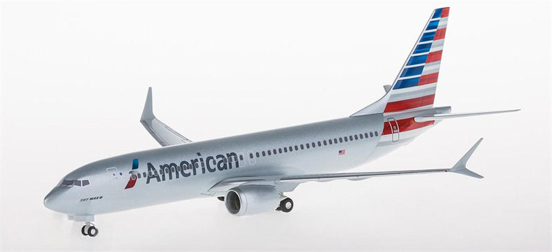 Hogan American Airlines for Boeing 737 MAX 8 1:200 Airplane Airliner Model Display