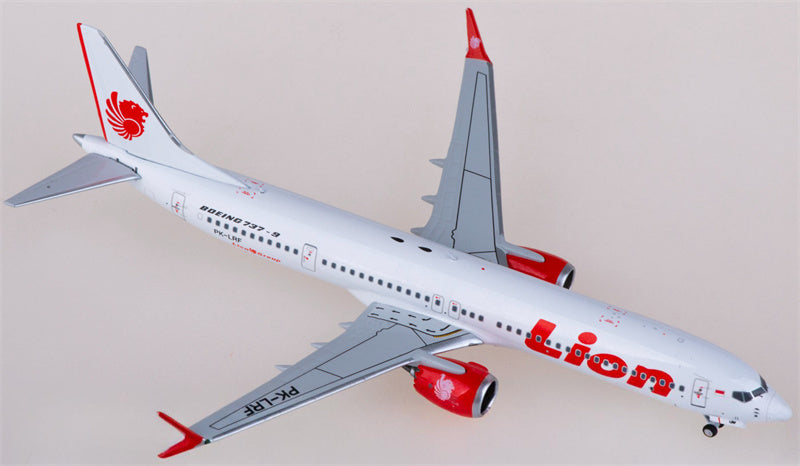 NG Models Lion Air Boeing 737 MAX 9 PK-LRF 1:400 Diecast Model view 2