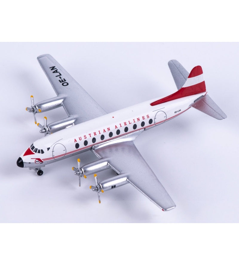 Aeroclassics 1:400 Austrian Airlines Vickers Viscount 700 OE-LAN  DIECAST Model