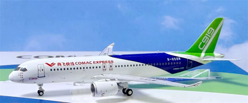 PandaModel 1:400 COMAC C919-100ER B-658M DIECAST Model