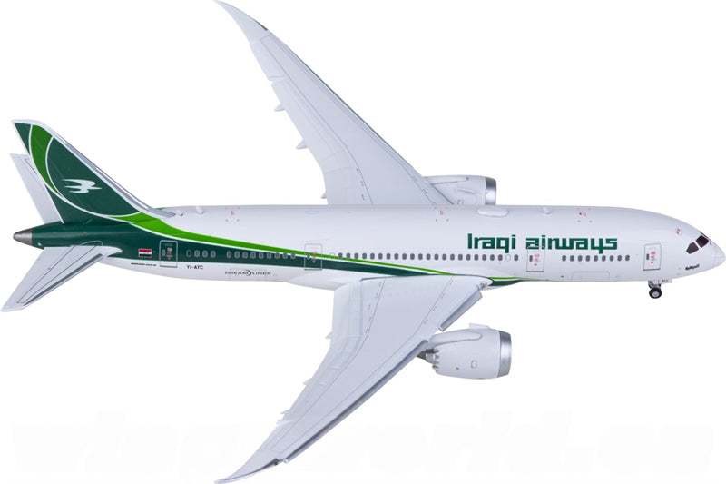 JC Wings Iraqi Airways Boeing 787-8 Dreamliner YI-ATC Flaps Down 1:400 Diecast Model view 2