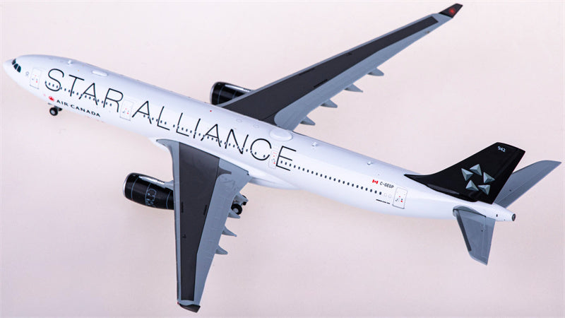 JC Wings Air Canada Airbus A330-300 C-GEGP Star Alliance 1:400 Diecast Model view 2
