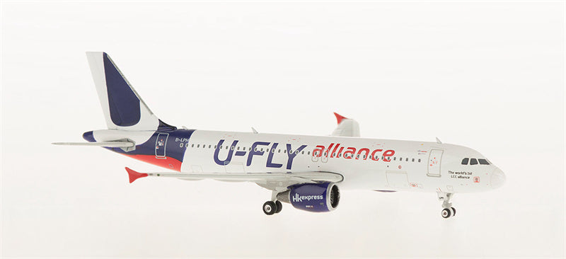 Phoenix HK express Airbus A320 B-LPH U-Fly Alliance 1:400 Diecast Model view 4