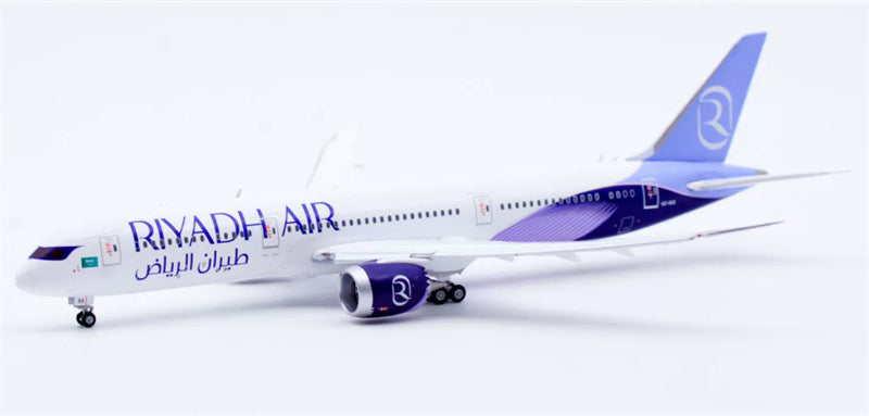 JC Wings 1:400 Riyadh Air Boeing 787-9 HZ-RXX Flaps down DIECAST Model