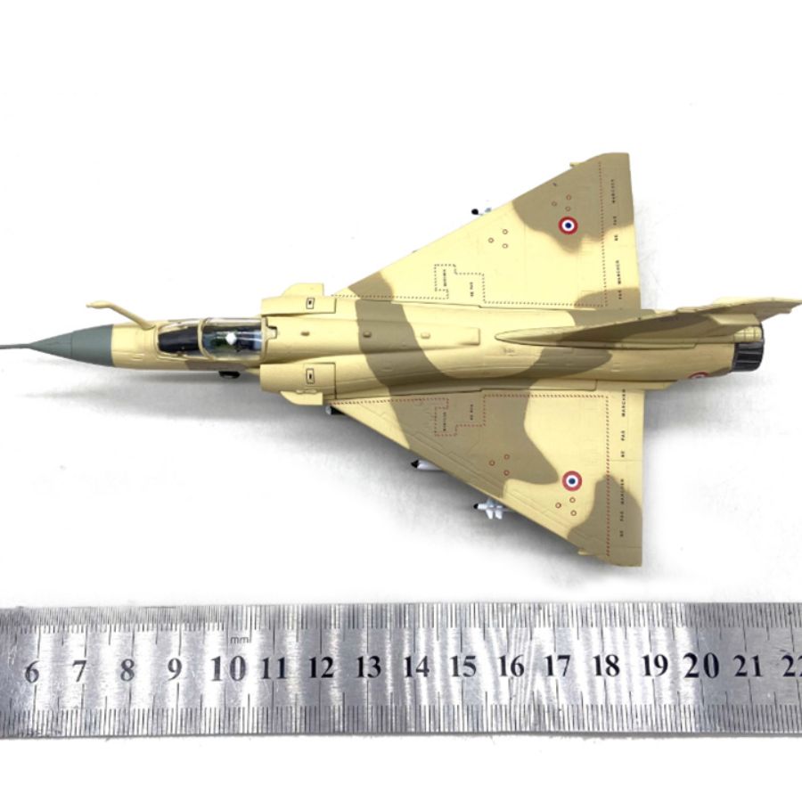 FLOZ French Mirage 2000 fighter jet 1:100 Aircraft Pre-built Model