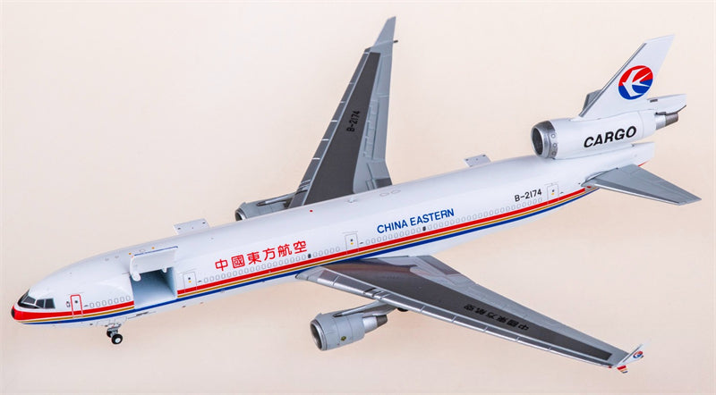 HX Models 1:400 China Eastern Cargo McDonnell Douglas MD-11F B-2174 Interactive Series Model