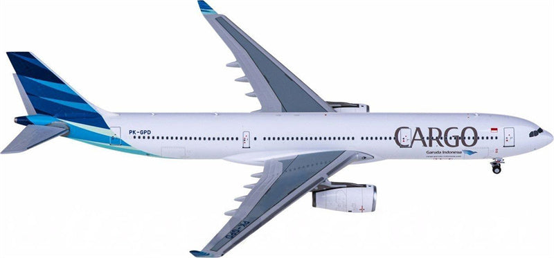 NG Models Garuda Indonesia Cargo Airbus A330-300 PK-GPD 1:400 Diecast Model view 1