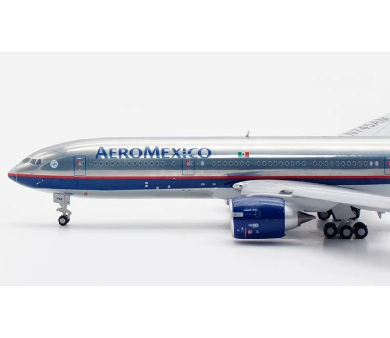 JC Wings 1:400 Aeromexico 777-200ER N745AM Flaps down DIECAST Model