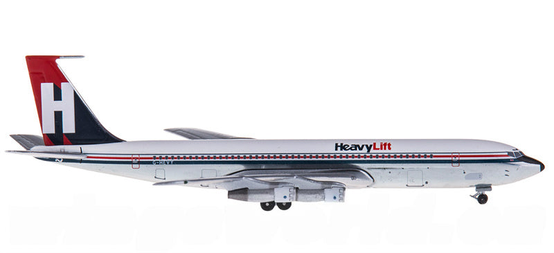 AeroClassics Heavylift Boeing 707-300F G-HEVY 1:400 Diecast Model view 3