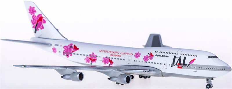 Hogan Japan Airlines Boeing 747-300 JA8187 1:500 ABS Model view 1