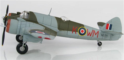 HOBBY MASTER Bristol Beaufighter Mk.VIF Sqn Ldr M.J. Mansfeld and Flg Off S. Janacek,ND 211, WM-K, No. 68 Sqn., Fairwood Common Airfield, May 1944 1/72 Aircraft Pre-built Model