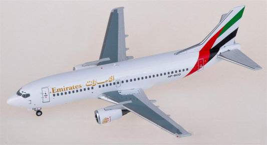 C Model Emirates Boeing 737-300 AP-BCD 1:400 Aircraft Pre-built  Airliner Model Display
