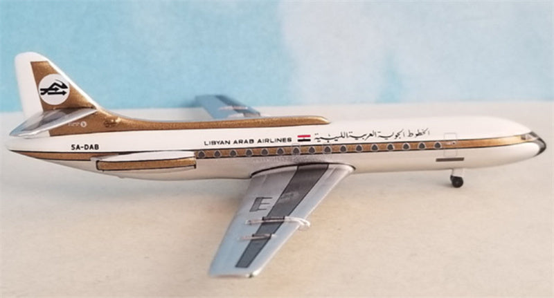 AeroClassics 1:400 Libyan Arab Airlines Sud Aviation SE-210 Caravelle 5A-DAB Diecast Model view 2