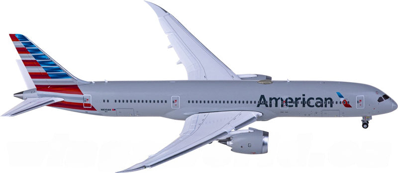 Geminijets American Airlines Boeing 787-9 N835AN Flaps Down 1:400 Diecast Model view 1