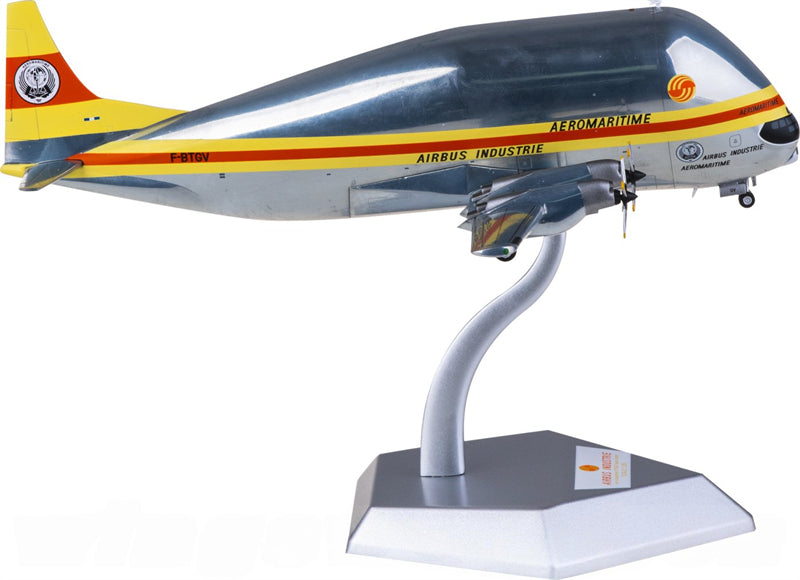 SQ Wings for Airbus Aero Spacelines B-377SGT Super Guppy F-BTGV 1:200 Airplane Pre-built Airliner Model Display