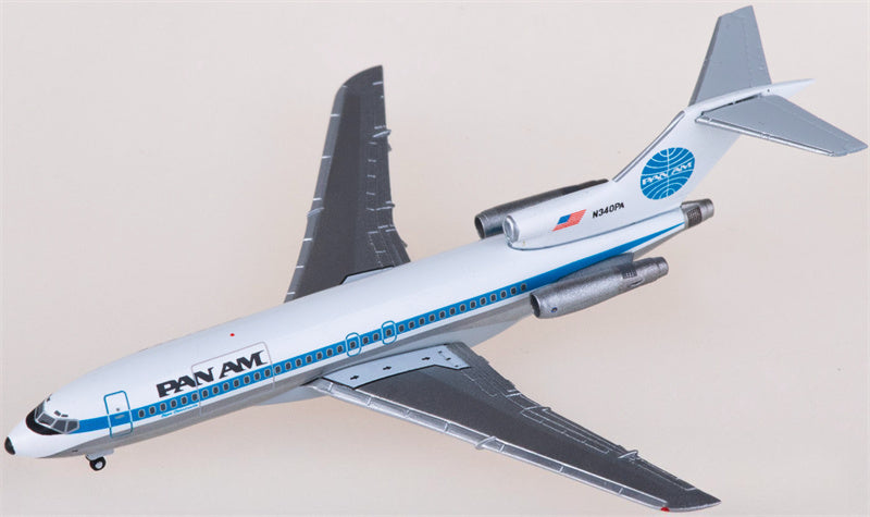 Herpa Pan Am for Boeing 727-100 N340PA 1:500 Airplane Pre-built  Airliner Model Display