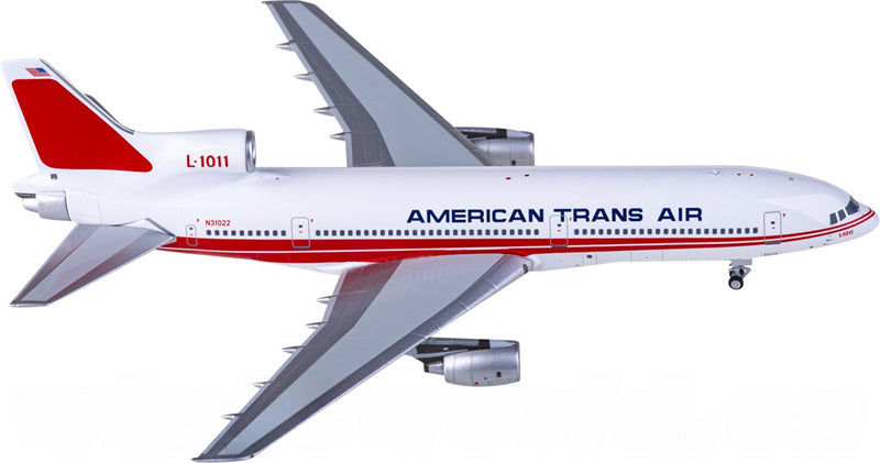 NG Models ATA Airlines Lockheed L-1011-50 N31022 1:400 Diecast Model view 2