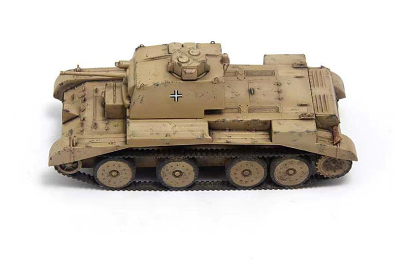 S-MODEL German captured version A13 cruising tank 1:72 Tank Pre-built Model
