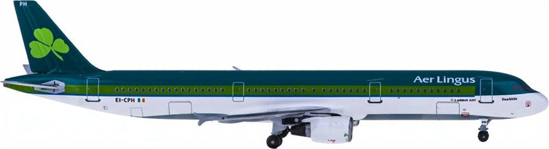 AeroClassics Aer Lingus Airbus A321 EI-CPH 1:400 Diecast Model view 1