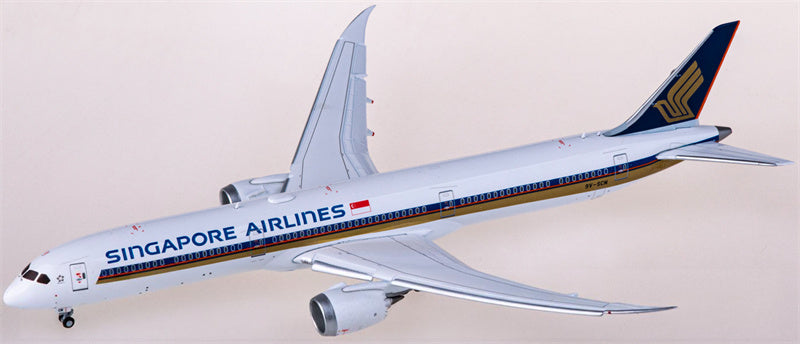 JC Wings Singapore Airlines Boeing 787-10 Dreamliner 9V-SCM Flaps Down 1:400 Diecast Model view 3