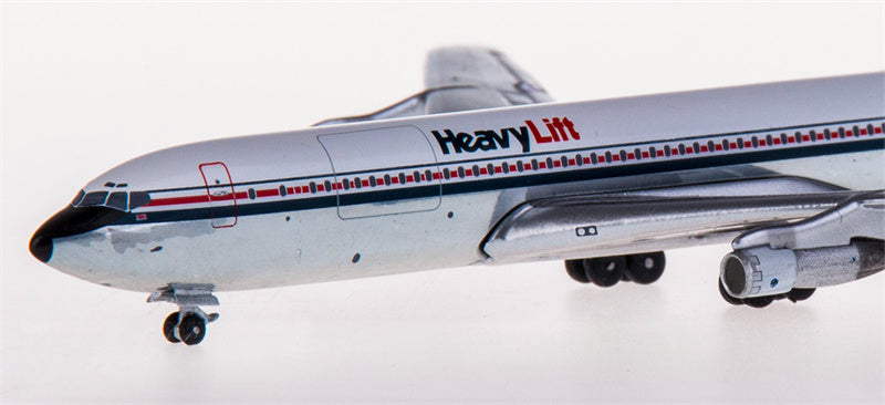 AeroClassics Heavylift Boeing 707-300F G-HEVY 1:400 Diecast Model view 4