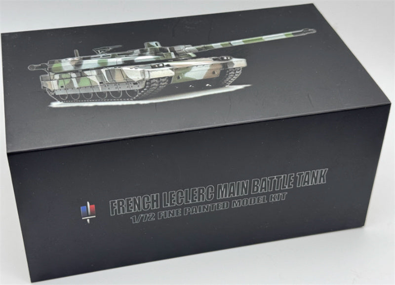 ARTISAN French Leclerc main battle tank snow coating 1:72 Tank Pre-built Model