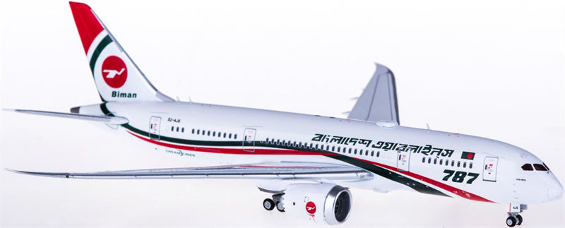 JC Wings Biman Boeing 787-8 Dreamliner S2-AJS 1:400 Diecast Model view 2
