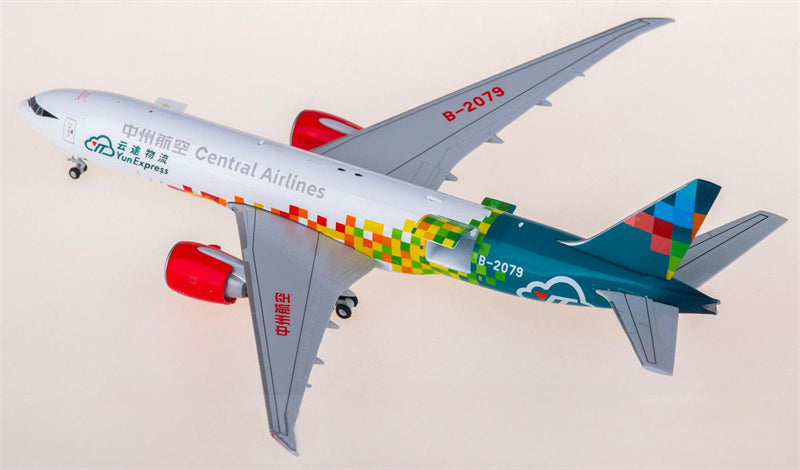 JC Wings 1:400 Central Airlines Boeing 777-200F B-2079 Interactive Model