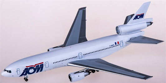 AeroClassics AOM French Airlines for McDonnell Douglas DC-10-30 F-GKMY 1:400 Airplane Pre-built  Airliner Model Display