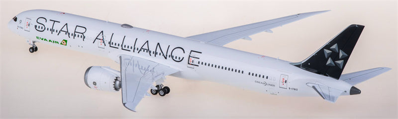 SQ Wings EVA Air for Boeing 787-10 B-17812 1:200 Airplane Pre-built Airliner Model Display