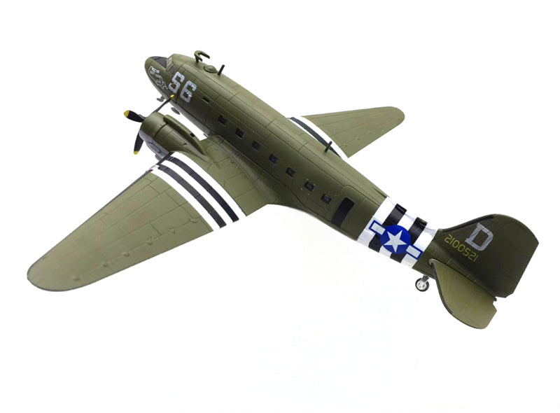 FLOZ Douglas C-47 Air Train Transport Aircraft D 1:100 Aircraft Pre-built Model