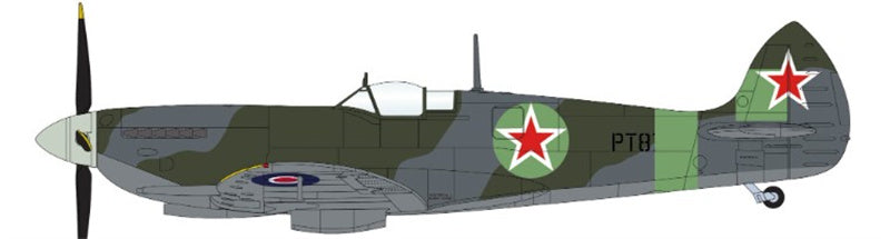 Hobby Master Spitfire Mk. IX "Russian Spitfire" PT879, England, 2020 1:48 Aircraft Pre-built Model