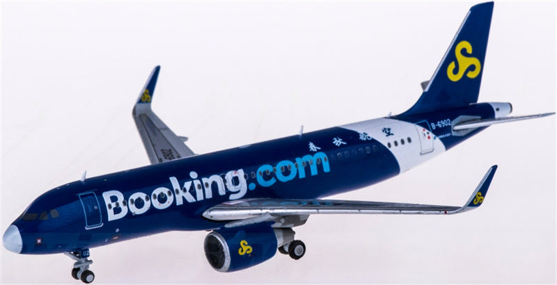 JC Wings Spring Airlines Airbus A320 B-6902 Booking 1:400 Diecast Model view 2