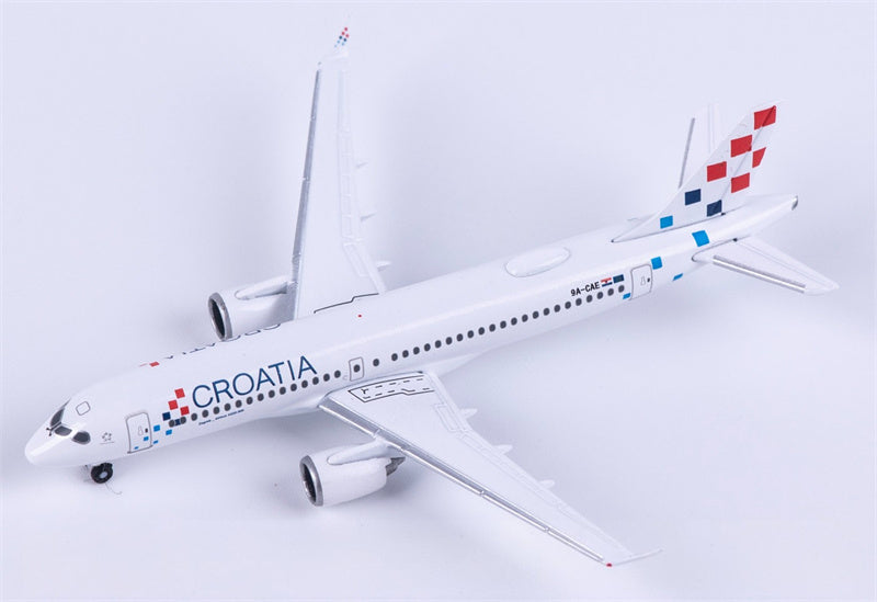 Herpa 1:500 Croatia Airlines Airbus A220-300 9A-CAE  Diecast Model