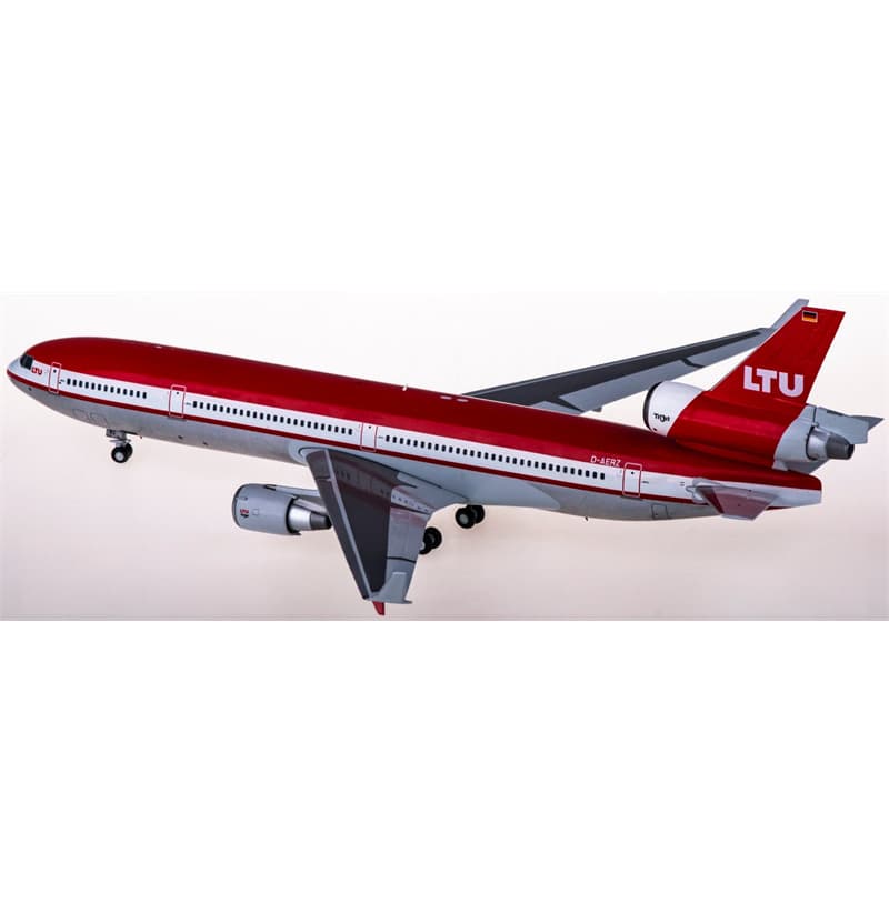 JC Wings LTU International McDonnell Douglas MD-11 D-AERZ 1:200 Aircraft Pre-built  Airliner Model Display